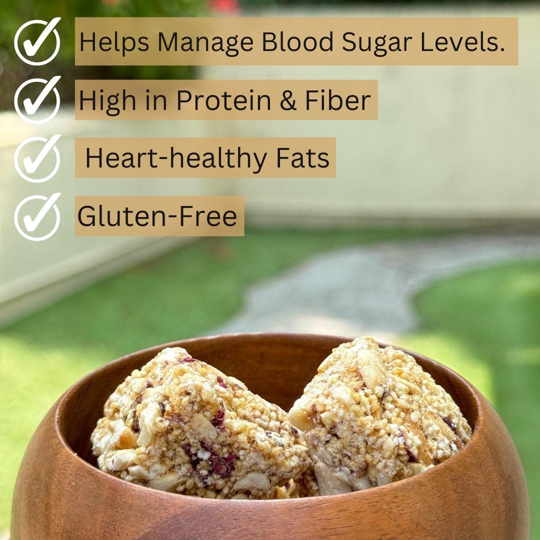 Quinoa Chikki Bites