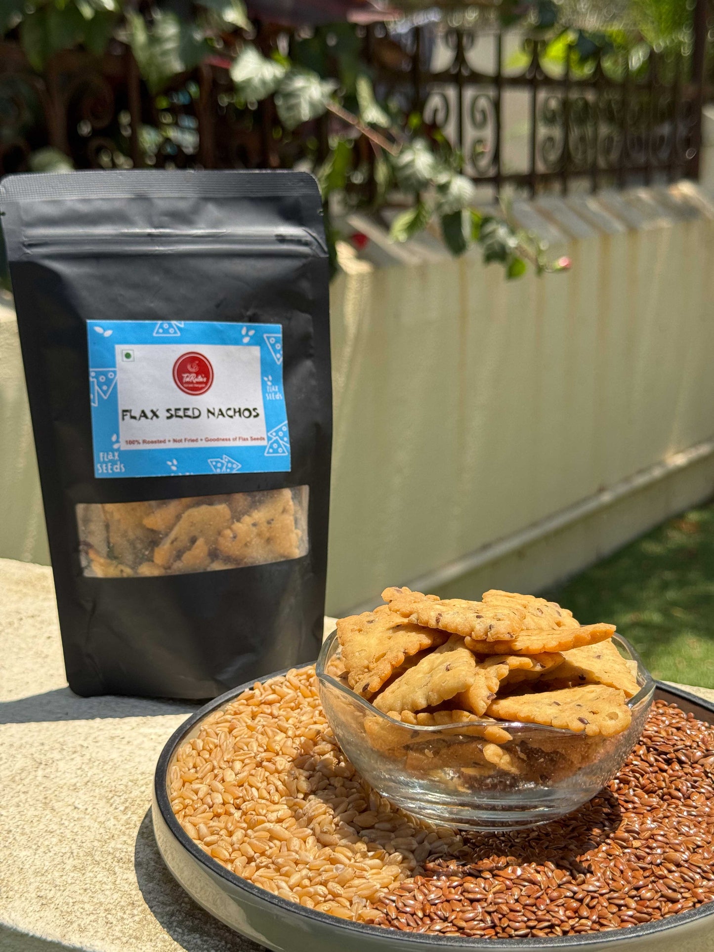 Flaxseed Nachos