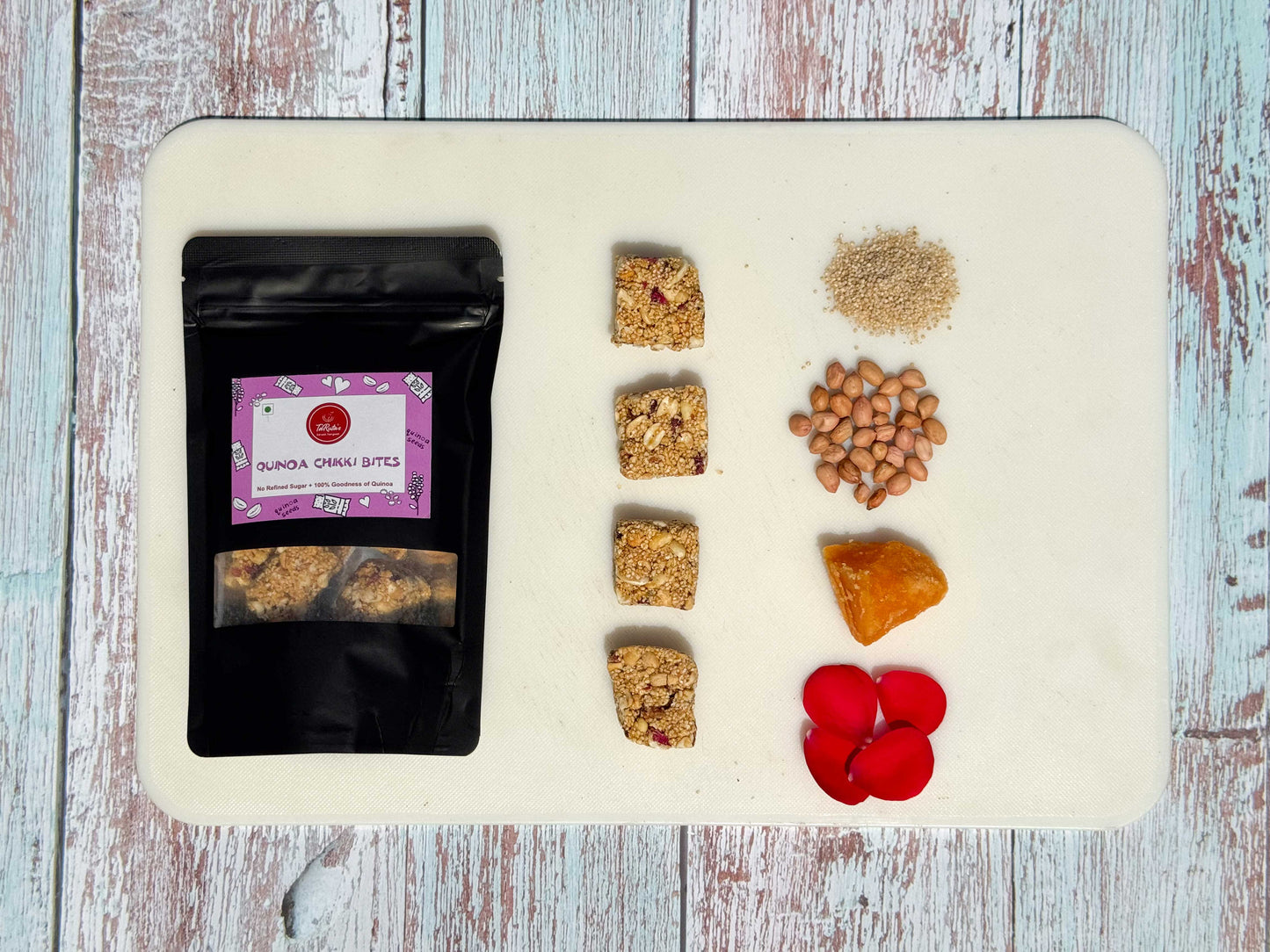 Quinoa Chikki Bites