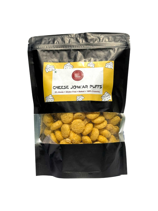 Cheese Jowar Puffs