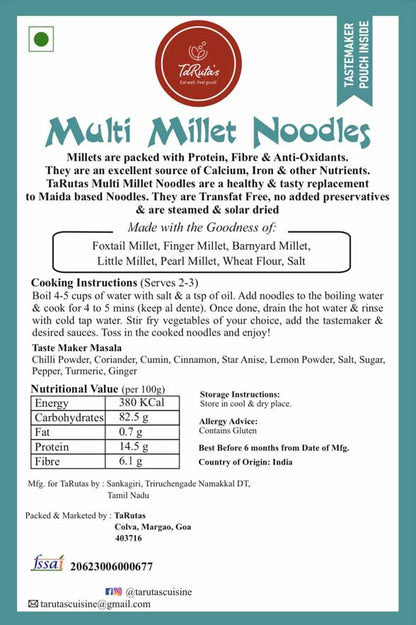 Multi Millets Noodles